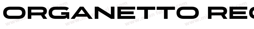 Organetto Regular SemiExp字体转换